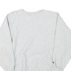 CHAMPION Mens Grey Crew Neck XL Cotton Blend Pullover Sweatshirt Casual