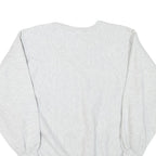 CHAMPION Mens Grey Crew Neck XL Cotton Blend Pullover Sweatshirt Casual