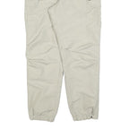 BIG PACK Mens Beige Polyester Blend Regular Fit Cargo Trousers W34 L32 Zip