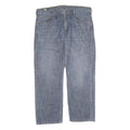LEVI'S Mens Regular Fit Blue Denim Jeans W36 L32 Classic Cotton Zip Pockets