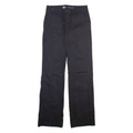DICKIES Womens Trousers Grey Relaxed Bootcut W28 L33