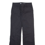 DICKIES Womens Trousers Grey Relaxed Bootcut W28 L33