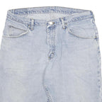 WRANGLER Mens Denim Blue Casual Shorts 2XL W34 Cotton Blend Summer Wear