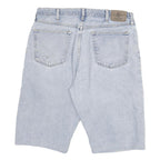 WRANGLER Mens Denim Blue Casual Shorts 2XL W34 Cotton Blend Summer Wear