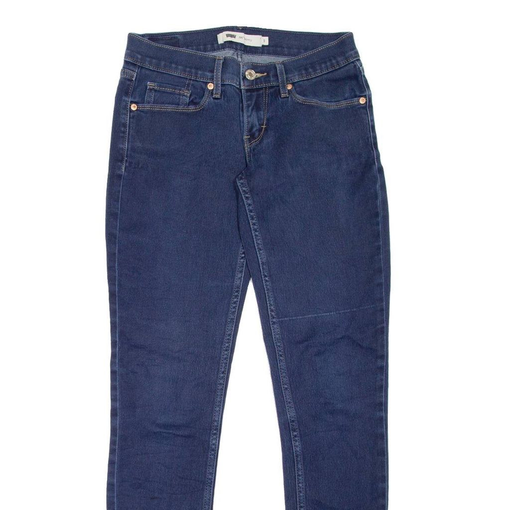 LEVI'S 524 Womens Jeans Blue Slim Skinny W26 L32
