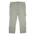 CHARLES VOGELE Mens Beige Relaxed Cargo Trousers W38 L31 Zip Pockets Casual