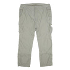 CHARLES VOGELE Mens Beige Relaxed Cargo Trousers W38 L31 Zip Pockets Casual
