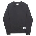 CALVIN KLEIN Mens Sweatshirt Black Crew Neck S