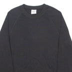CALVIN KLEIN Mens Sweatshirt Black Crew Neck S