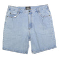 RED HEAD Mens Shorts Blue Denim XL W38 Classic Relaxed Fit Cotton Blend