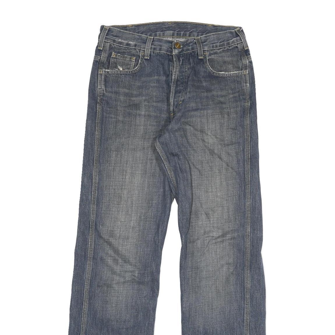 CARHARTT Mens Jeans Blue Regular Straight Denim Medium W28 L31 Workwear