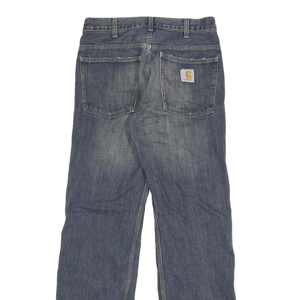 CARHARTT Mens Jeans Blue Regular Straight Denim Medium W28 L31 Workwear