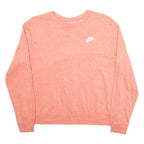 NIKE Mens Sweatshirt Red L