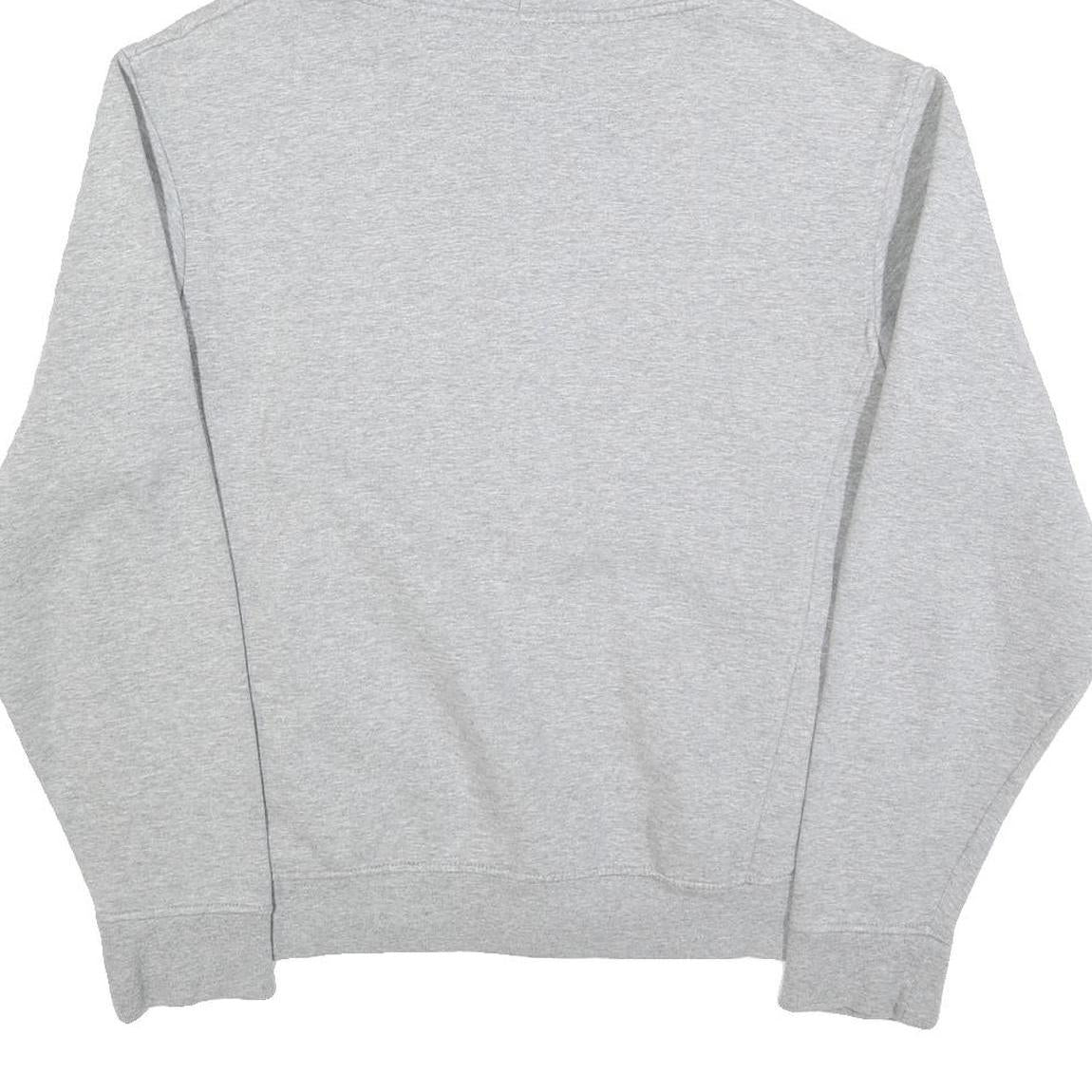 FILA Womens Grey Zip Up Hoodie 2XL Logo Casual Cotton Blend Sweatshirt