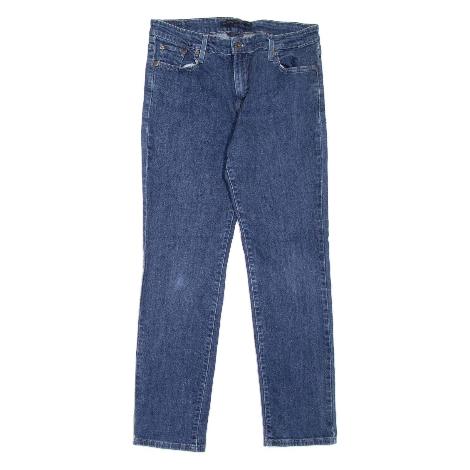 LEVI'S Mid Rise Womens Jeans Blue Slim Skinny W30 L29