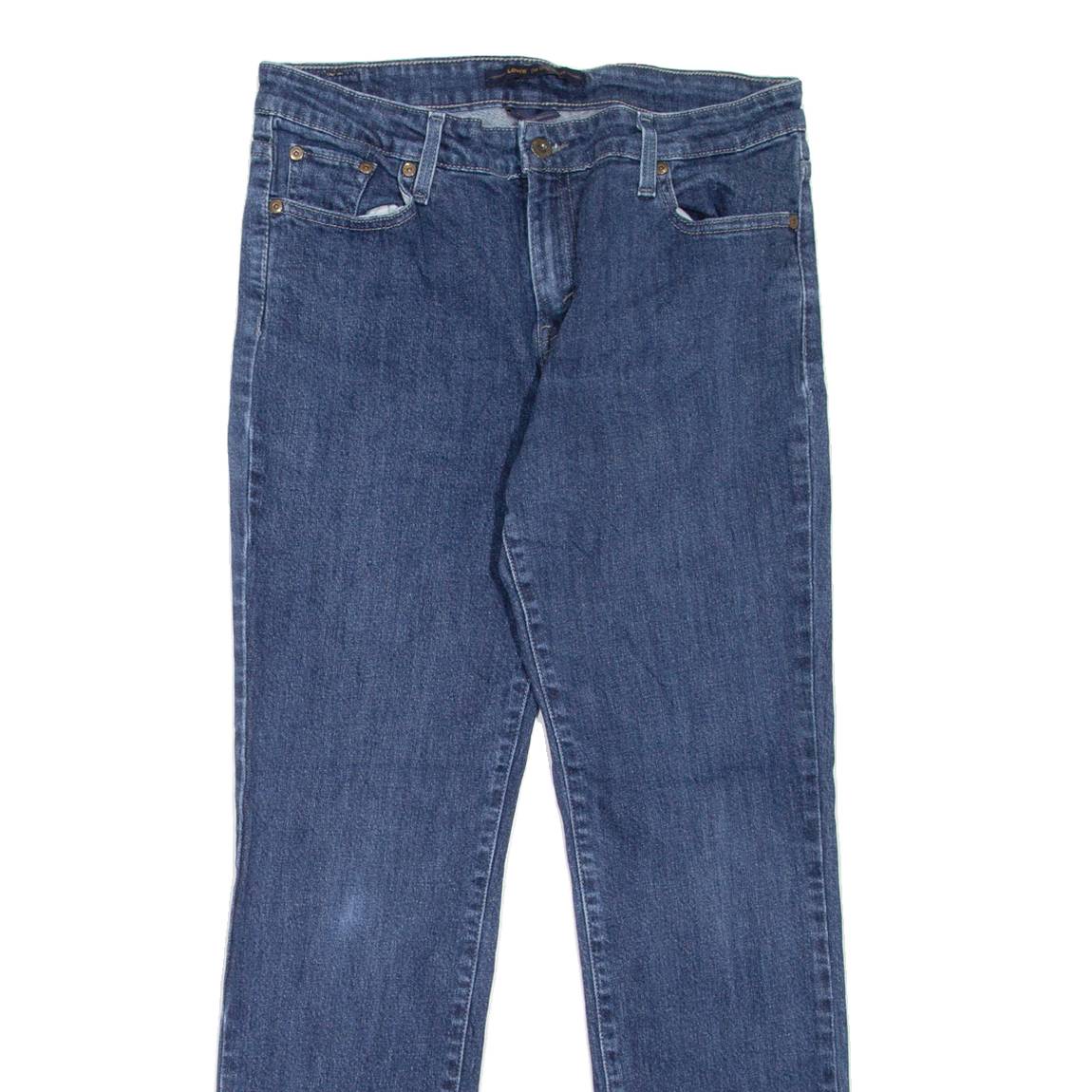 LEVI'S Mid Rise Womens Jeans Blue Slim Skinny W30 L29