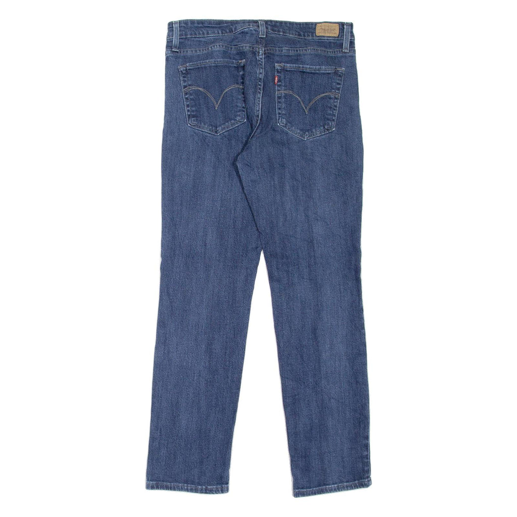 LEVI'S Mid Rise Womens Jeans Blue Slim Skinny W30 L29