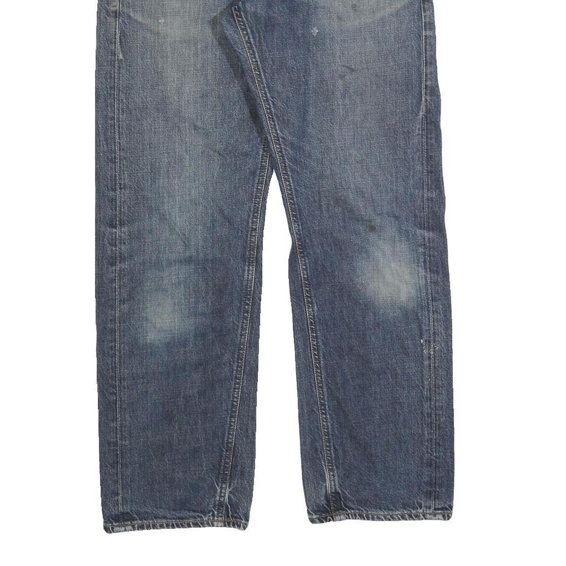 CARHARTT Mens Regular Blue Denim Jeans Zip W31 L29 Classic Durable Relaxed Fit