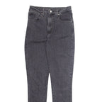 LEVI'S Womens Jeans Grey Regular Tapered W28 L31
