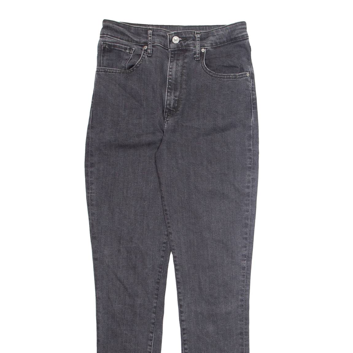 LEVI'S Womens Jeans Grey Regular Tapered W28 L31