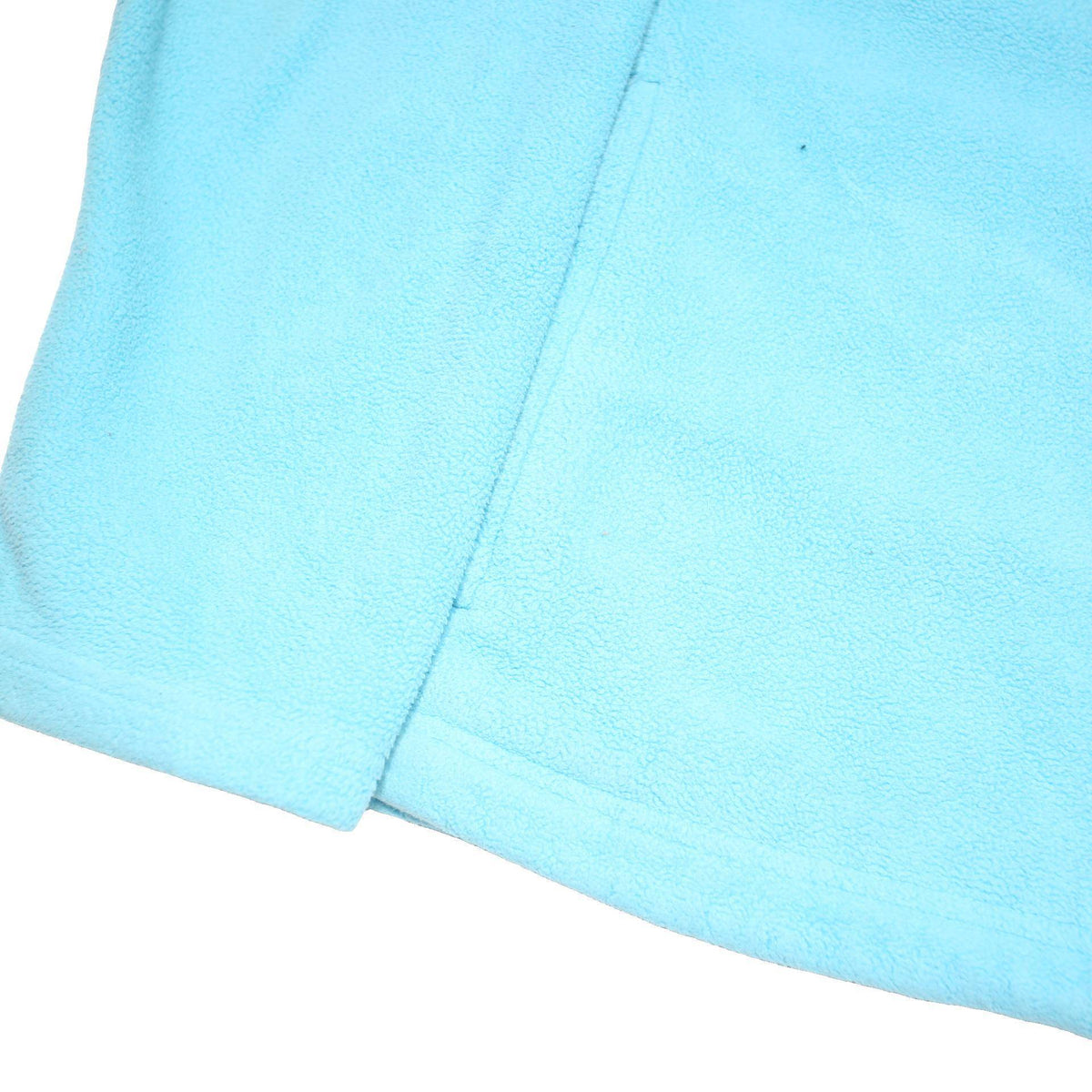 THE NORTH FACE Womens Blue Hoodie Jacket M Polyester Blend Zip Hooded Plain