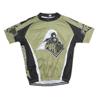 Mens Green & Black Purdue Graphic T-Shirt 5XL Short Sleeve Crew Neck Cycling