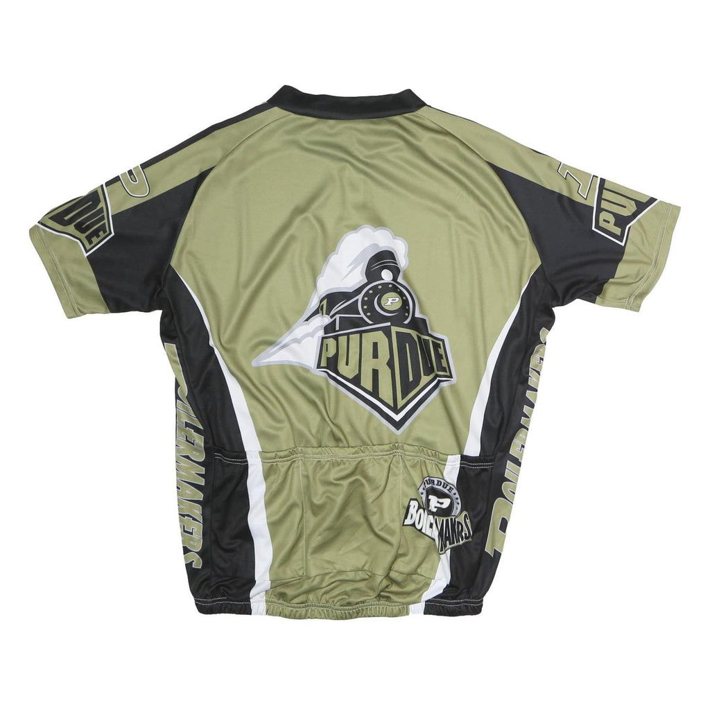 Mens Green & Black Purdue Graphic T-Shirt 5XL Short Sleeve Crew Neck Cycling