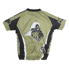 Mens Green & Black Purdue Graphic T-Shirt 5XL Short Sleeve Crew Neck Cycling