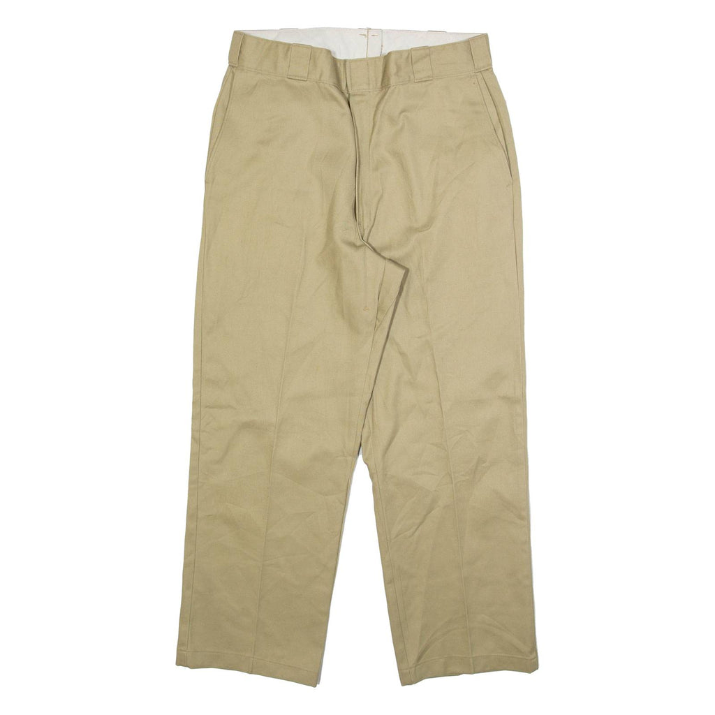 DICKIES Mens Trousers Beige Regular Straight W31 L26