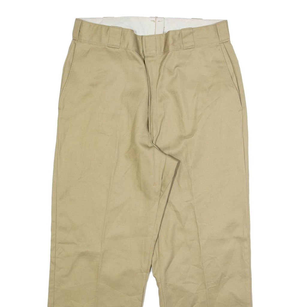 DICKIES Mens Trousers Beige Regular Straight W31 L26