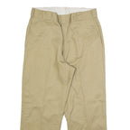 DICKIES Mens Trousers Beige Regular Straight W31 L26