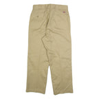 DICKIES Mens Trousers Beige Regular Straight W31 L26