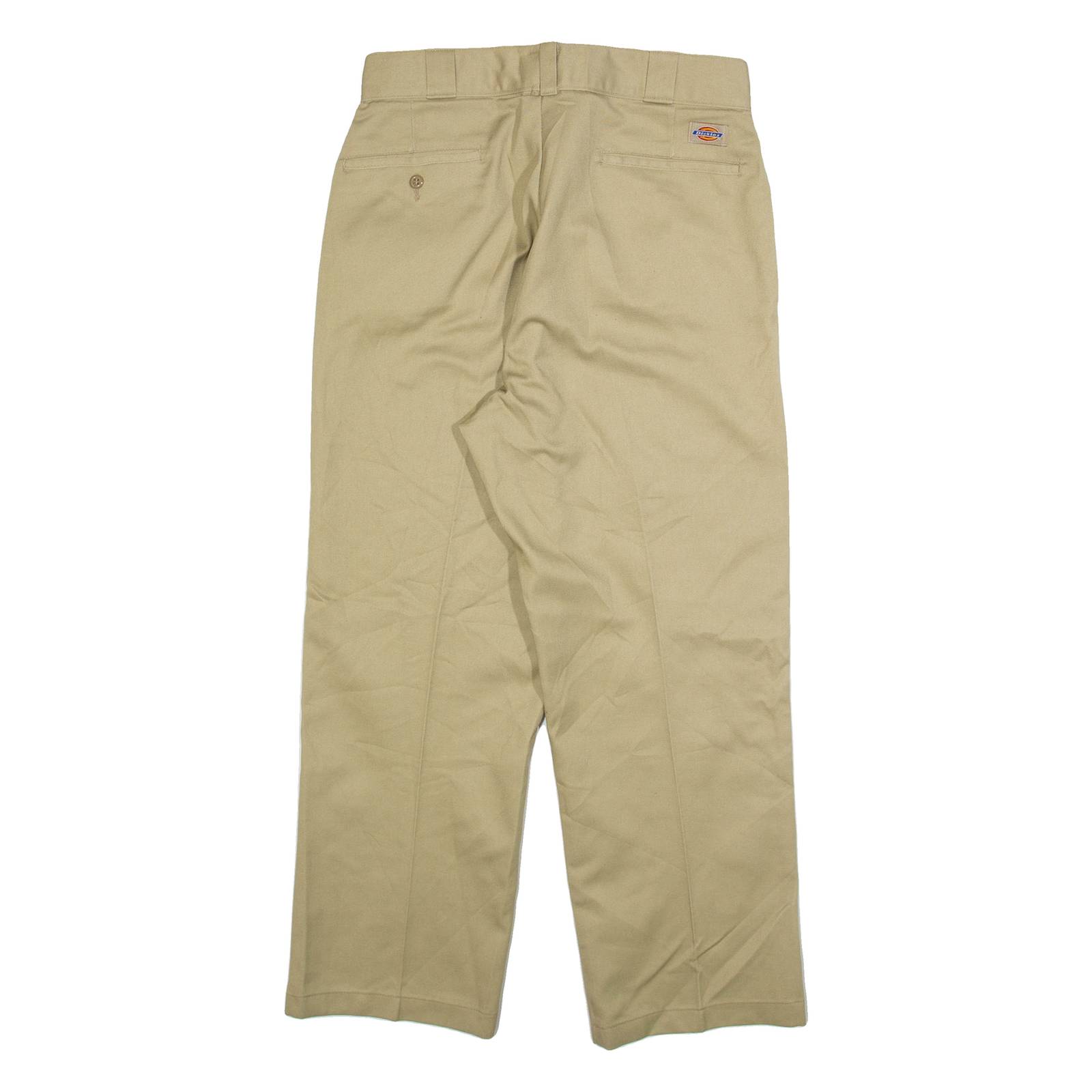 DICKIES Mens Trousers Beige Regular Straight W31 L26