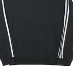 ADIDAS Womens Black & White Pullover Sweatshirt M Crew Neck Sports Casual