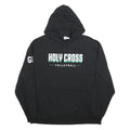 CHAMPION Mens Black Holy Cross Volleyball Hoodie XL Cotton Blend Pullover