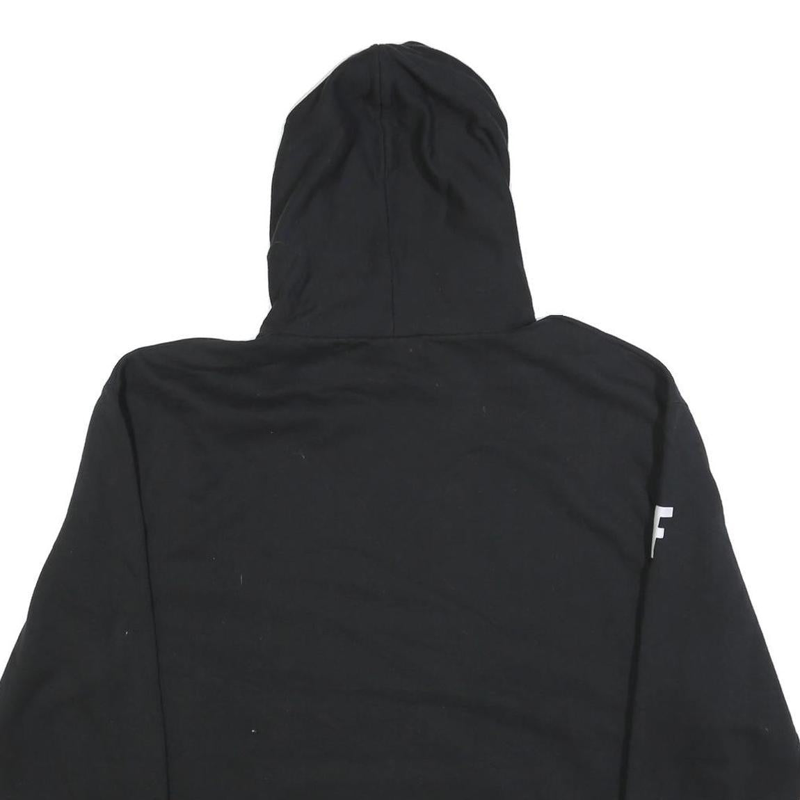 CHAMPION Mens Black Holy Cross Volleyball Hoodie XL Cotton Blend Pullover