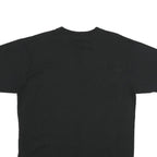 KING FASHION Mens Black Wolves Graphic T-Shirt L Short Sleeve Crew Neck