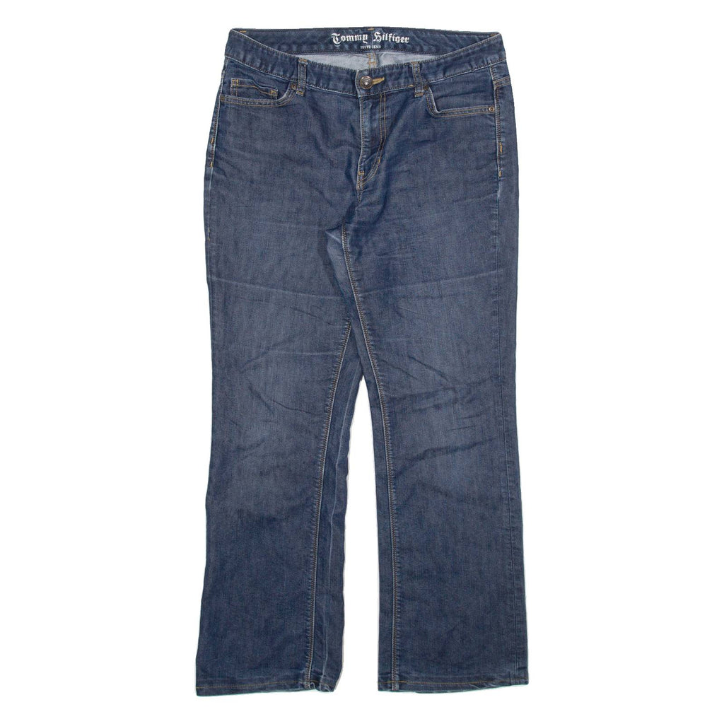 TOMMY HILFIGER Womens Jeans Blue Regular Bootcut W30 L27
