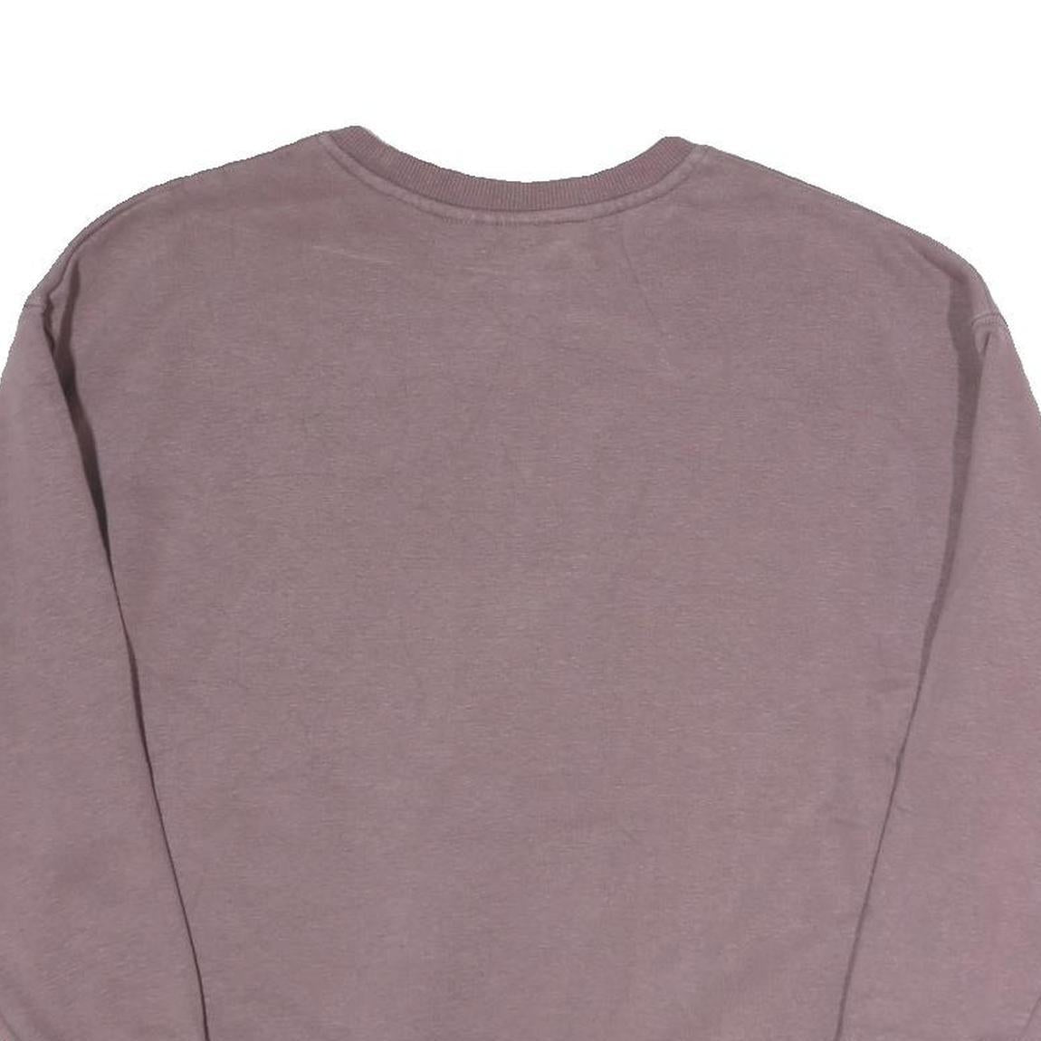 FILA Womens Purple Sweatshirt Crew Neck S Cotton Blend Casual Pullover