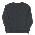 PUMA Mens Black Cotton Crew Neck S Sweatshirt Logo Print Casual Pullover