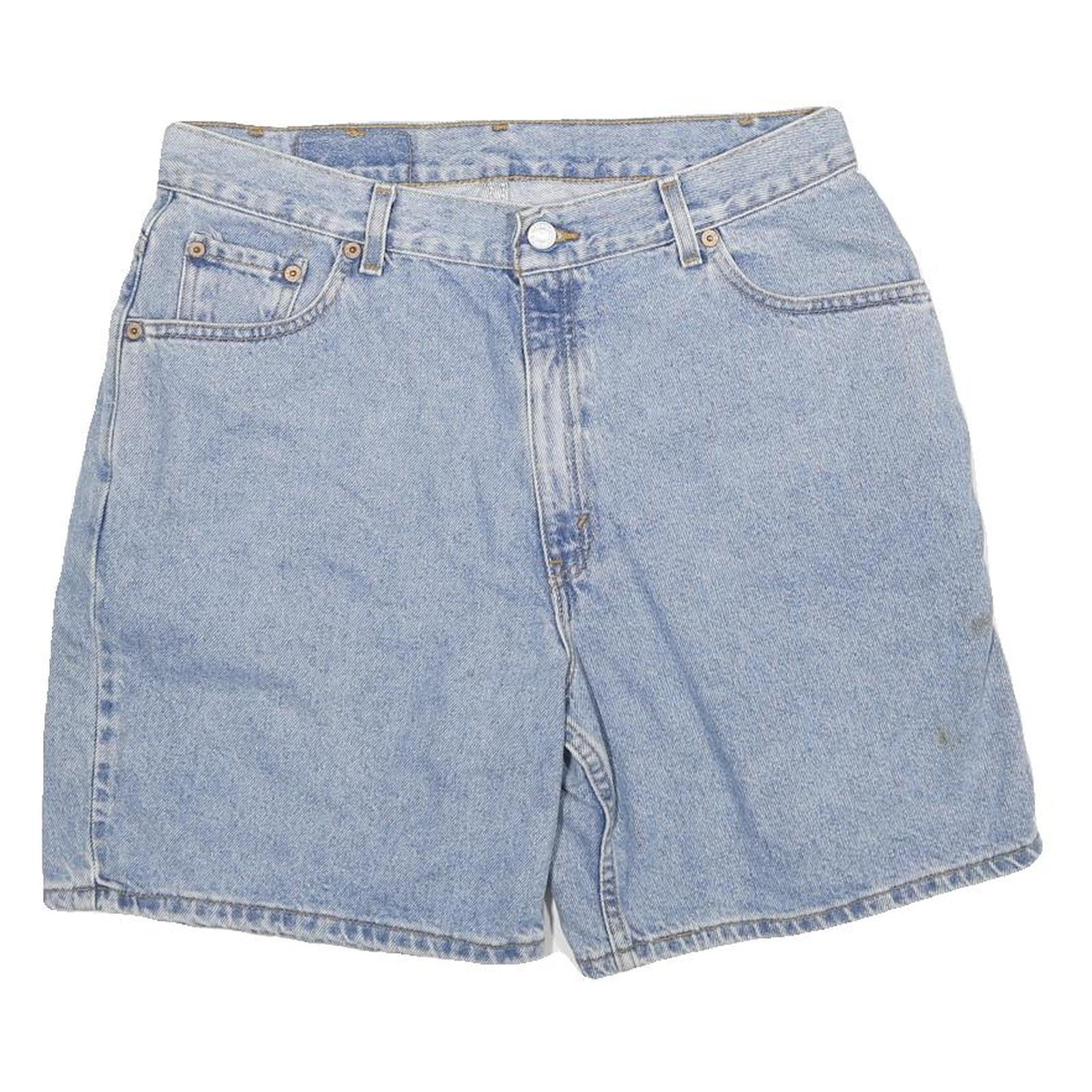 LEVI'S Mens Denim Blue Casual Shorts L W31 Classic Cotton Blend Summer