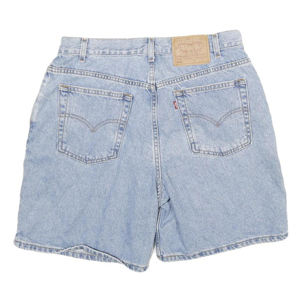 LEVI'S Mens Denim Blue Casual Shorts L W31 Classic Cotton Blend Summer