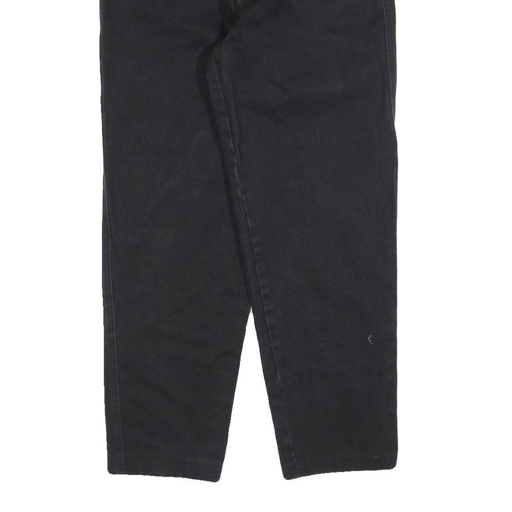 TRAILER Womens Black Regular Straight Denim Jeans W30 L27 Stylish Casual