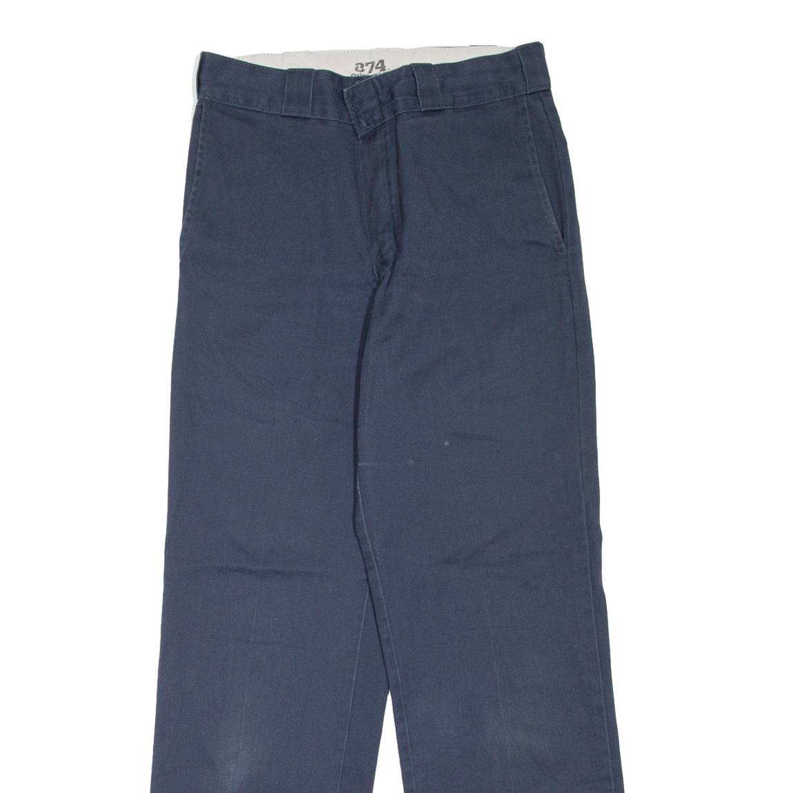 DICKIES 874 Workwear Mens Trousers Blue Regular Straight W30 L29