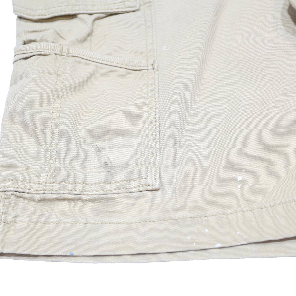 CARHARTT Mens Shorts Beige Cargo M W34 Cotton Blend Durable Workwear
