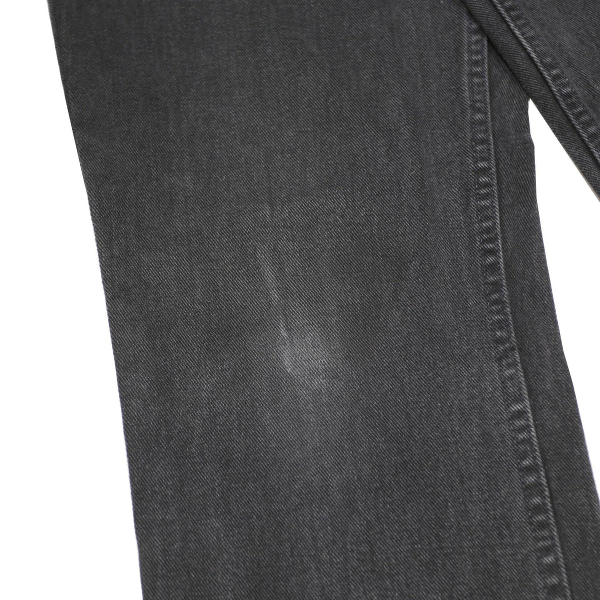 LEVI'S Womens Jeans Black Regular Straight Denim W31 L29 Classic Cotton Zip