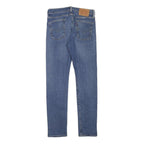 LEVI'S Mens Slim Blue Denim Jeans W28 L29 Zip Closure Classic Fit Stylish