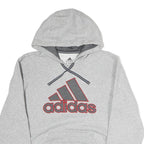 PUMA Mens Grey Hoodie M Cotton Pullover Casual Sportswear Sweatshirt