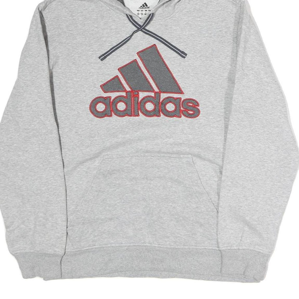 PUMA Mens Grey Hoodie M Cotton Pullover Casual Sportswear Sweatshirt