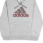 PUMA Mens Grey Hoodie M Cotton Pullover Casual Sportswear Sweatshirt